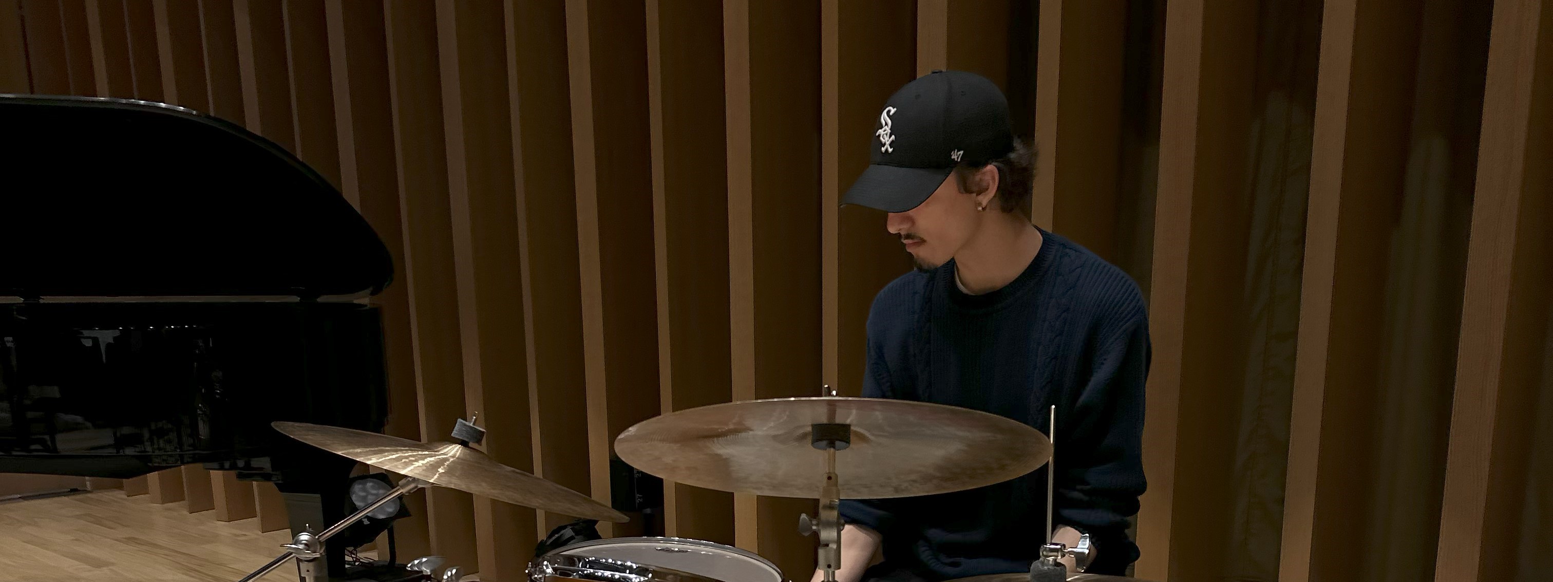 Happy on Drums